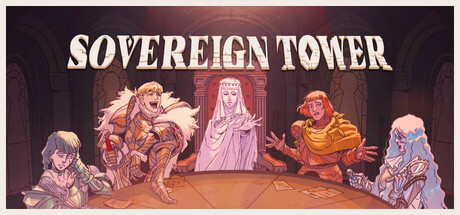 Official Sovereign Tower key art and game logo
