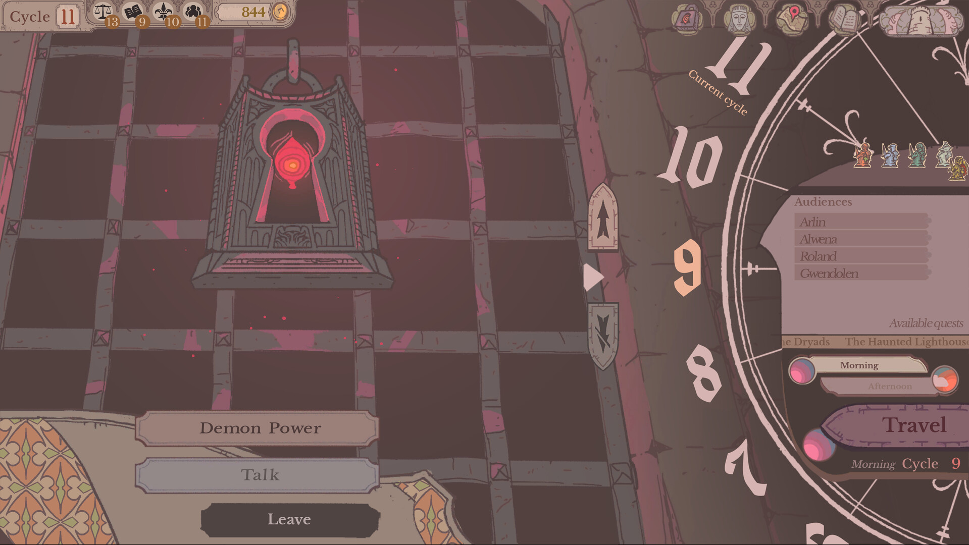 Official Sovereign Tower Demon Power time rewind interface